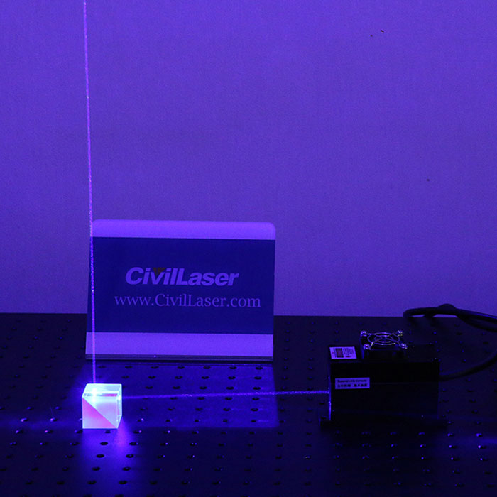 457nm 3W Semiconductor Laser Device in the Laboratory